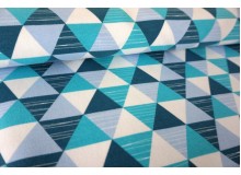 Sweat Triangles türkis blau